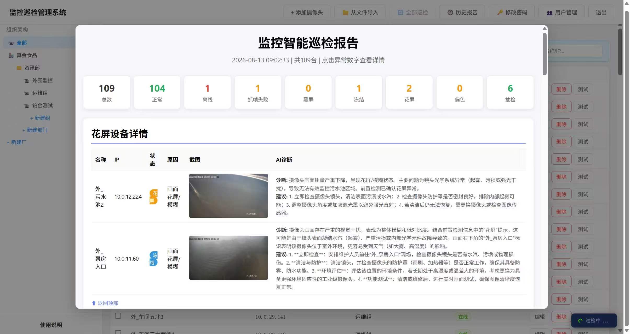 巡检报告