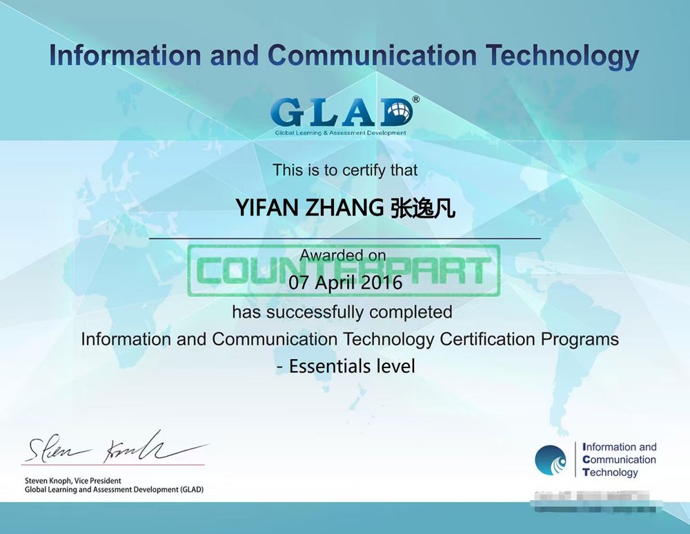 GLAD-ICT